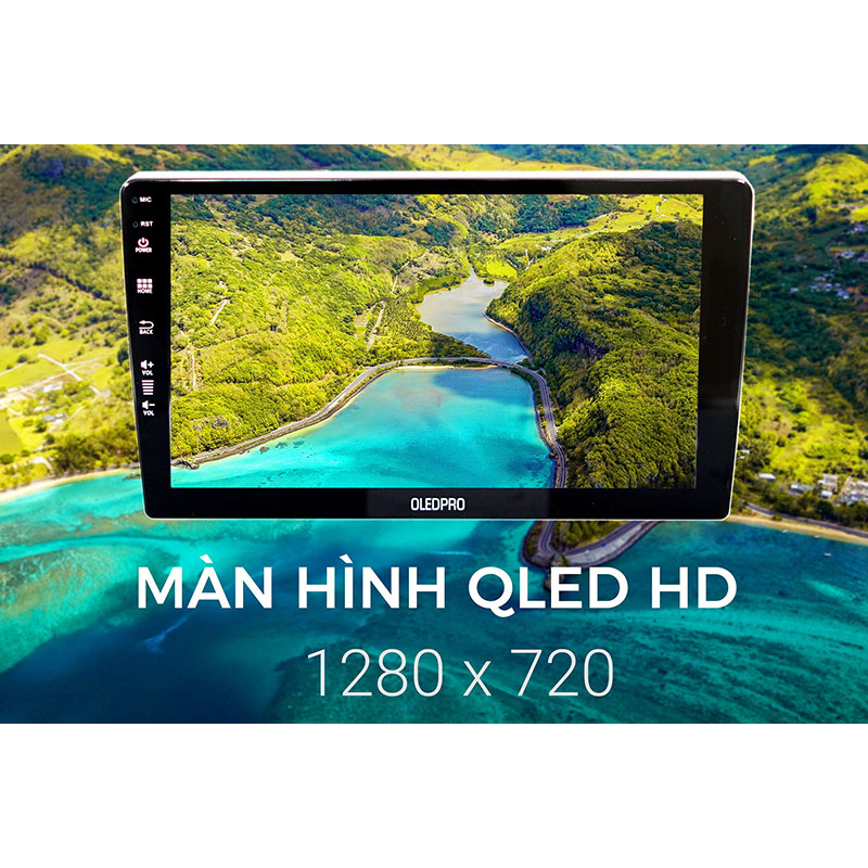 Màn hình Android OLED PRO A5 new Tặng Vietmaps2⚡️lắp sim 4G Ram2gb/32gb Chip 8x màn hình Qled