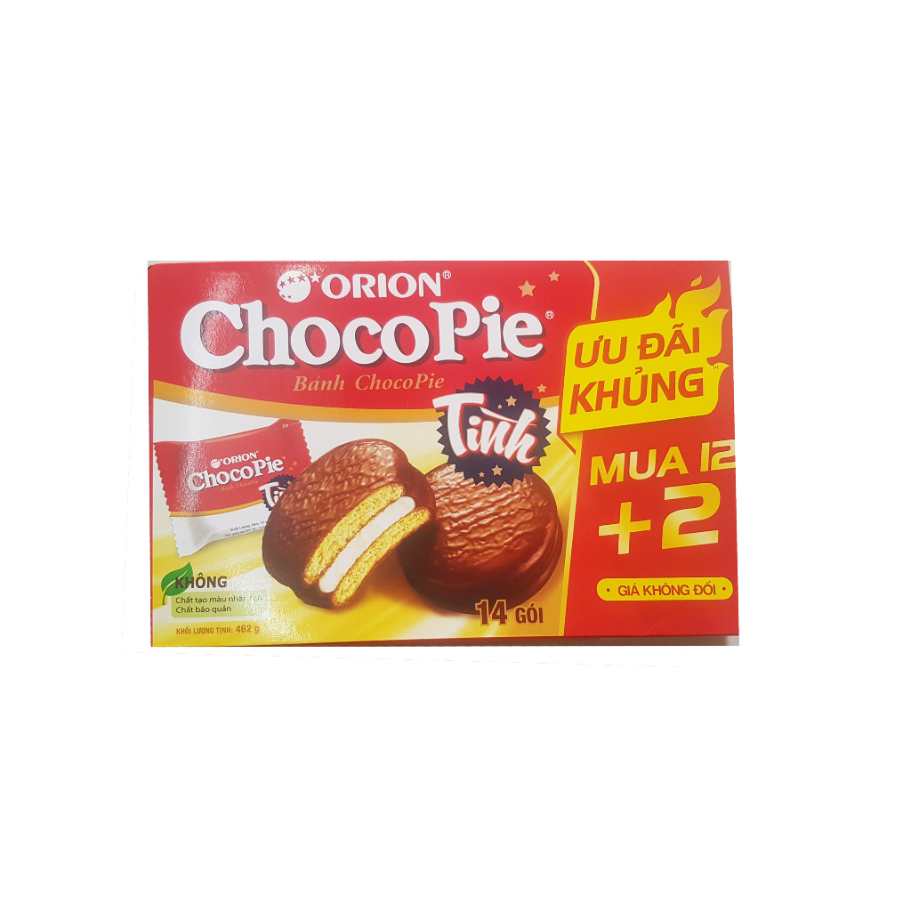 Bánh Choco-pie hộp 462g (14 cái)