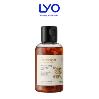 Nước hoa hồng rose water toner cocoon 140ml