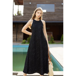 Stripes linen dress