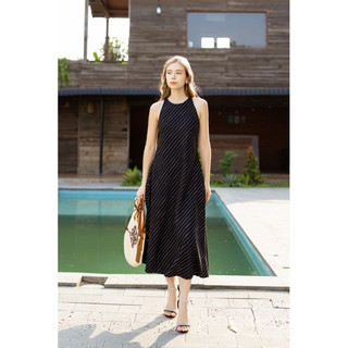 Stripes linen dress