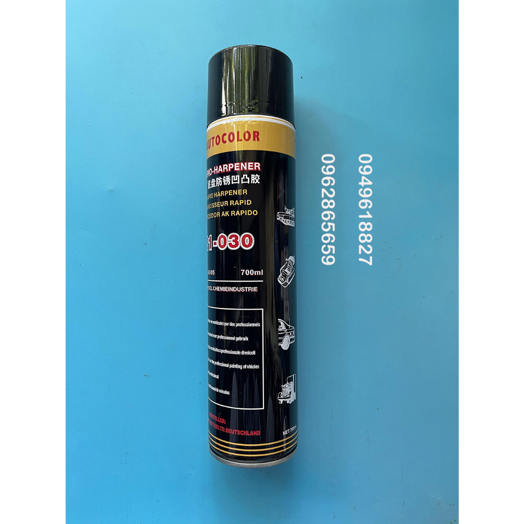 Sơn xịt tạo sần, sơn xịt thùng loa vỏ máy xịt gầm Babule Autocolor P21 700ml Không dùng súng