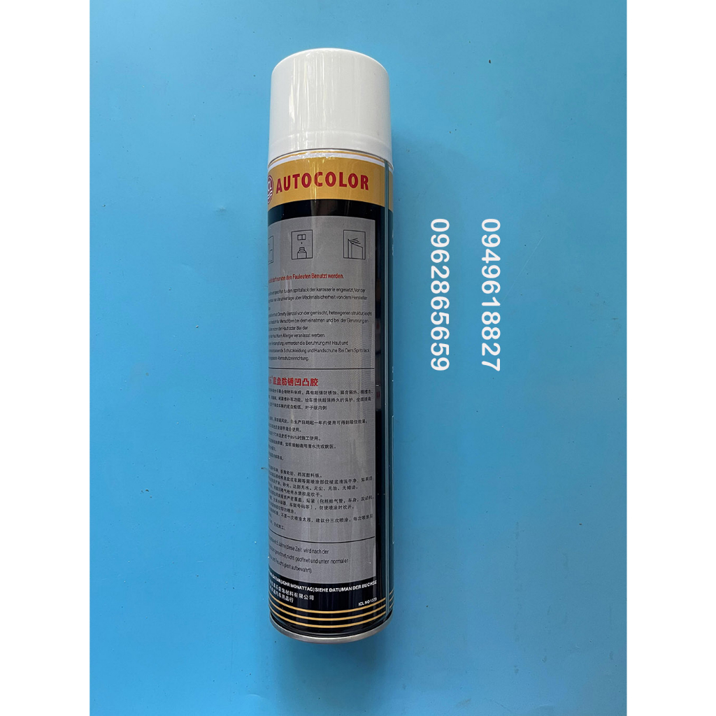 Sơn xịt tạo sần, sơn xịt thùng loa vỏ máy xịt gầm Babule Autocolor P21 700ml Không dùng súng