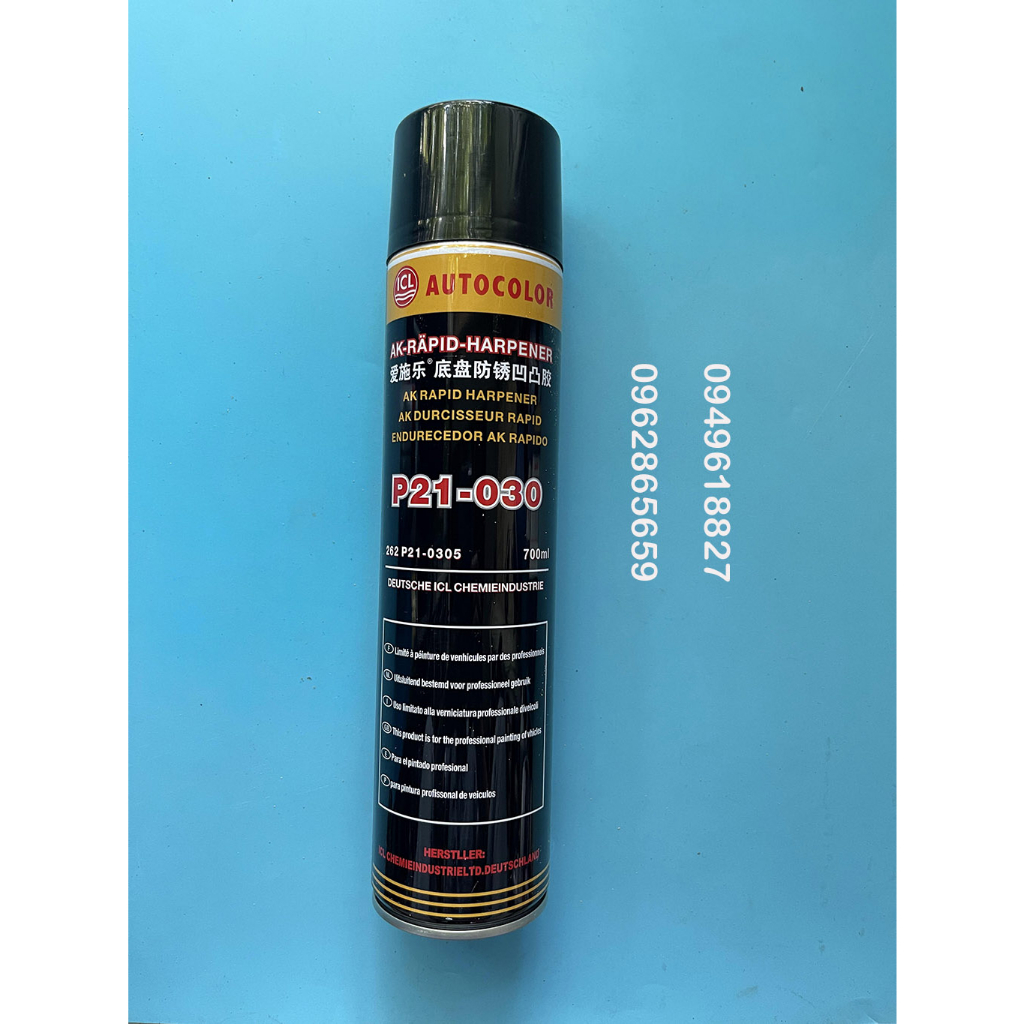 Sơn xịt tạo sần, sơn xịt thùng loa vỏ máy xịt gầm Babule Autocolor P21 700ml Không dùng súng