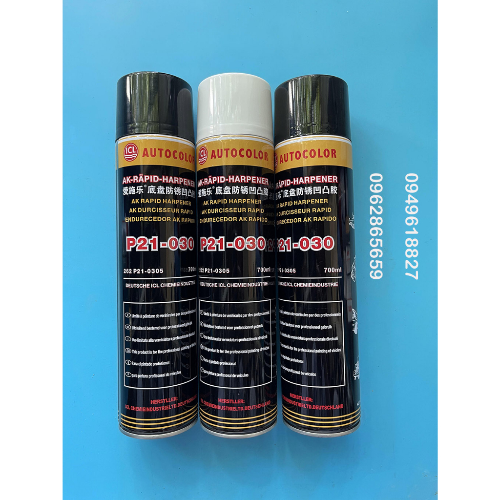 Sơn xịt tạo sần, sơn xịt thùng loa vỏ máy xịt gầm Babule Autocolor P21 700ml Không dùng súng