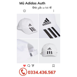 [Sẵn, auth] Mũ Adidas auth vợt sale 50% Nhật