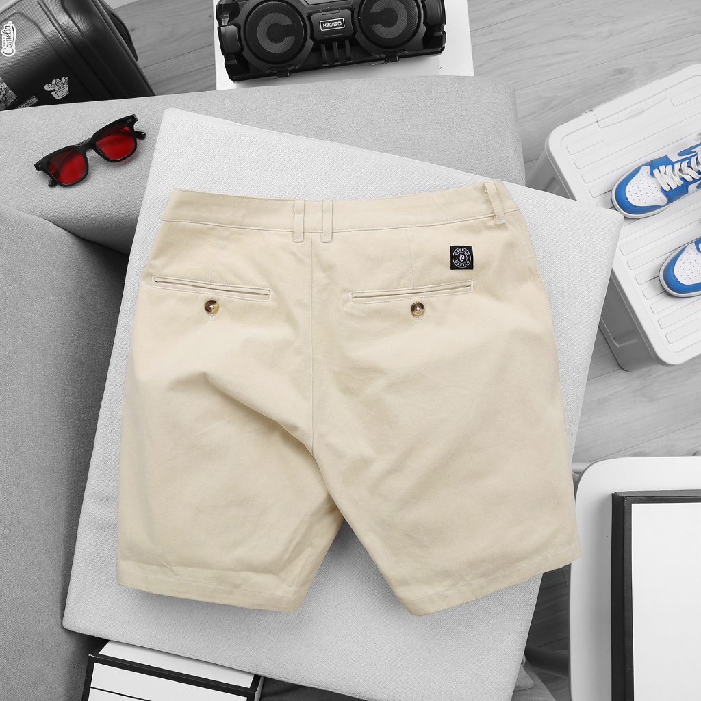 Quần Short Kaki Nam OverCo Cao Cấp Thoáng Mát Basic