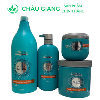 Dầu gội, hấp L'Oreal Professionnel chăm sóc cấp ẩm cho tóc khô Hair Spa