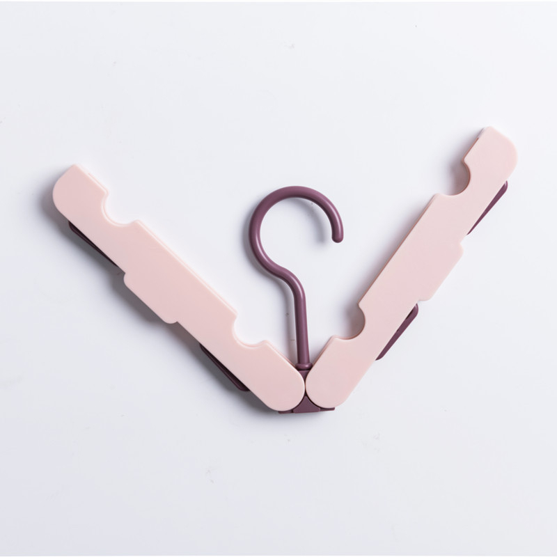 [siêu rẻ] Móc nhựa treo quần áo gấp gọn khi đi du lịch