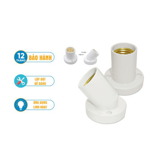 Đui đèn xoáy E27 - Thông dụng, Lắp đặt dể dàng