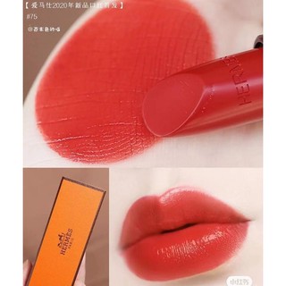 son  môi her.mes rauge matte, satin  size mini