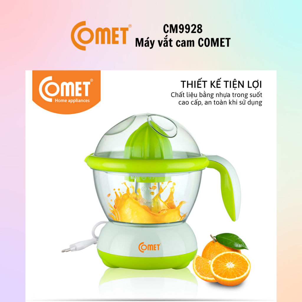 Máy vắt cam COMET CM9928 - Công suất 40W - 100% chính hãng