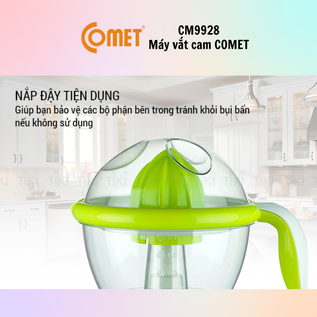 Máy vắt cam COMET CM9928 - Công suất 40W - 100% chính hãng