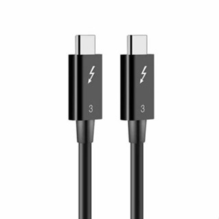 Dây cáp Thunderbolt 3 type C 40Gbps dài 70cm dùng để truyền dữ liệu cho latop, dock