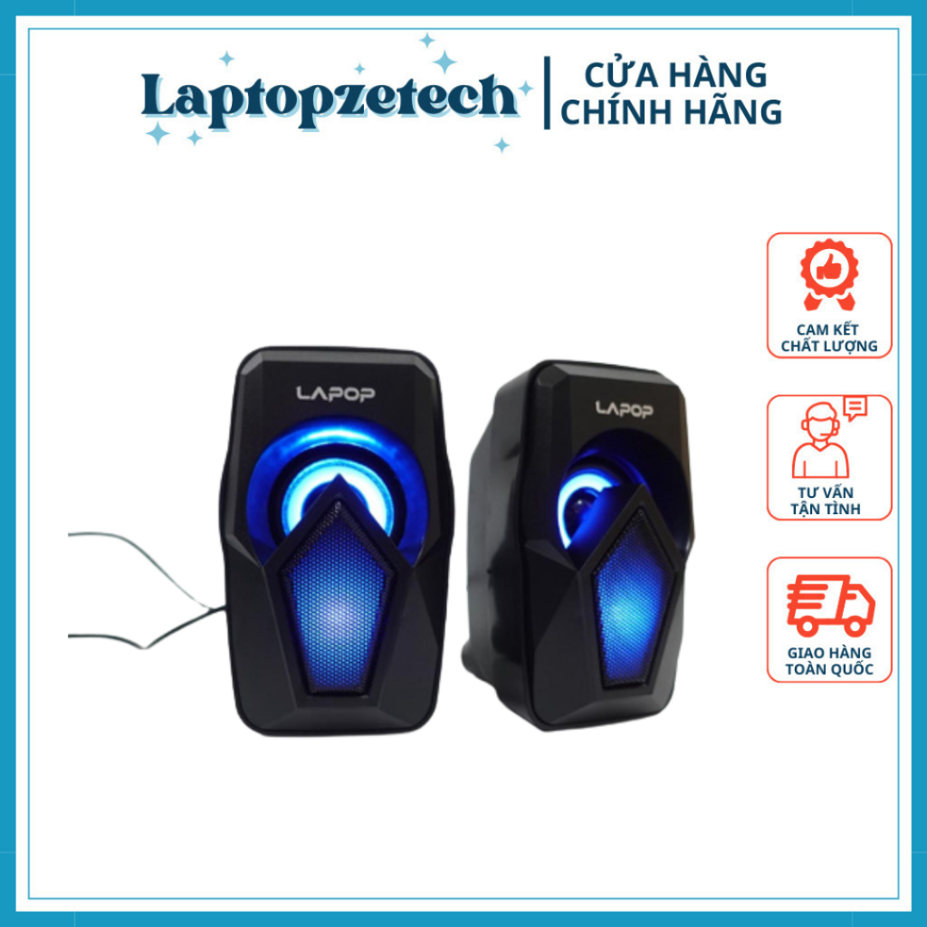 Loa Máy Tính Laptop A59 Có Đèn Led Được Thiết Kế Đẹp Mắt, Sang Trọng, Thích Hợp Để Trong Không Gian Phòng Nhỏ