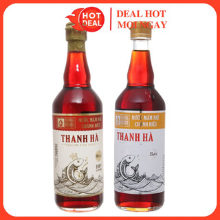 Nước mắm nhĩ thanh hà 35/40 độ đạm chai 520ml