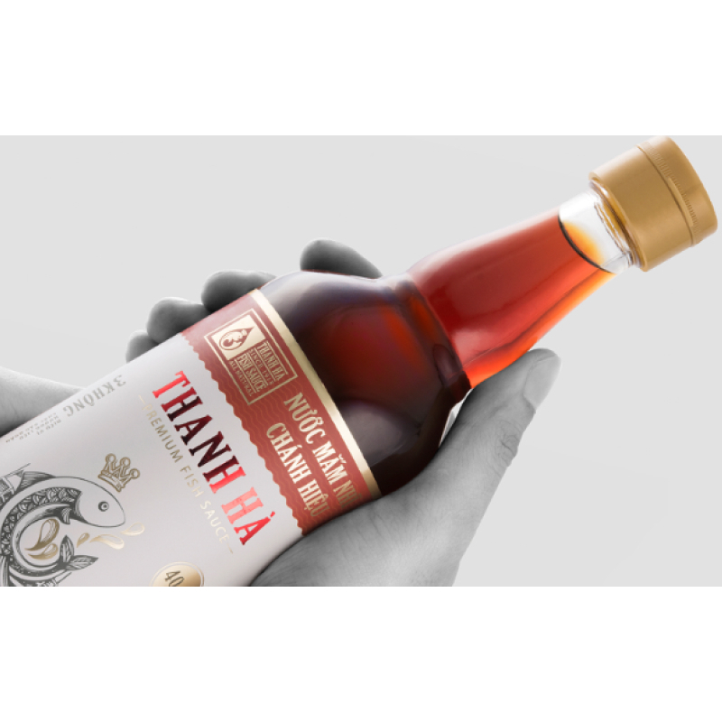 Nước Mắm Nhĩ Thanh Hà 35/40 Độ Đạm Chai 520ML