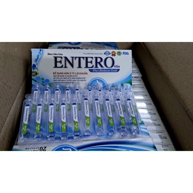 Men tiêu hoá ENTERO plus 3 tỷ lợi khuẩn