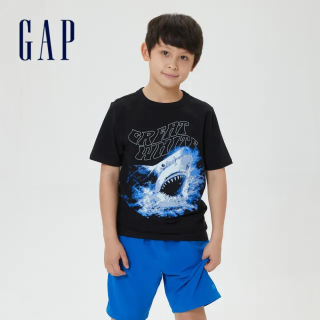 ÁO THUN NGẮN TAY - GAP - CHẤT LIỆU 100% COTTON - IN HỌA TIẾT