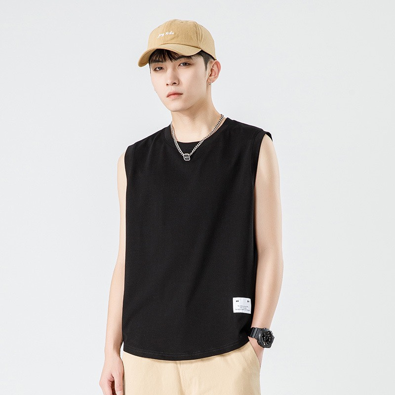 Áo ba lỗ nam ICRAZY áo tanktop sát nách chất cotton form rộng mặc thể thao 367