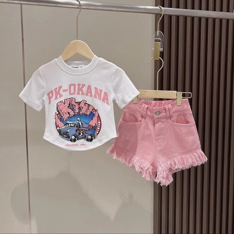 Áo croptop siêu xinh cho bé gái, chất cotton mềm, thấm hút mồ hôi tốt