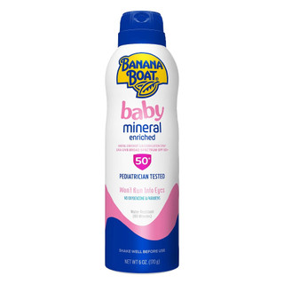 Bình xịt chống nắng cho trẻ nhỏ Banana Boat Simply Protect Sunscreen Lotion Spray for Baby SPF 50+ 170g (Mỹ)