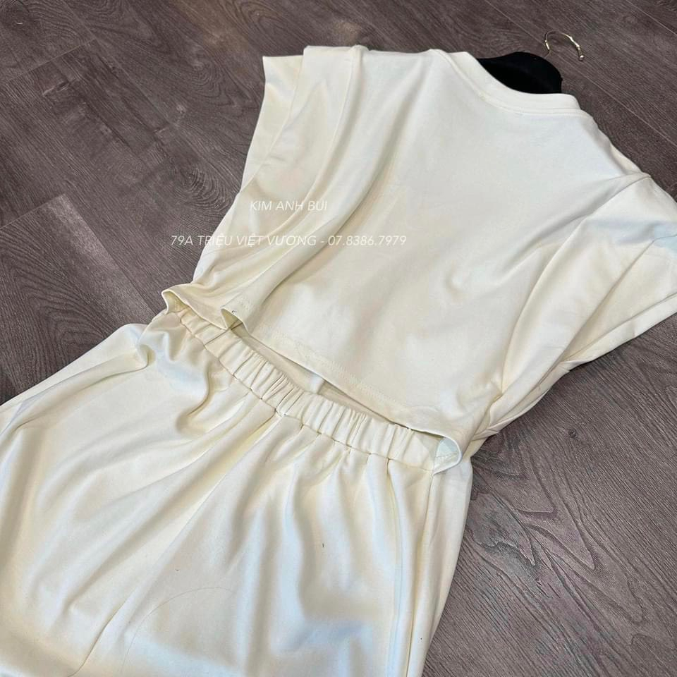 Set Váy Nữ Phông Cộc Tay Ba Lỗ Đầm Phông Dáng Dài Suông Dài Bầu 70kg Mặc Được Freesize Bigsize mẫu TAY2LOPDER. TP106