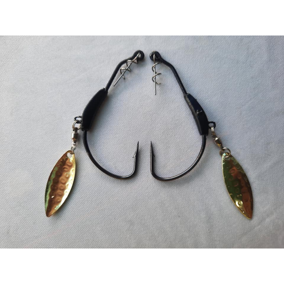 Lưỡi câu cá Jig Worm Hook Hirushima Hita Lure