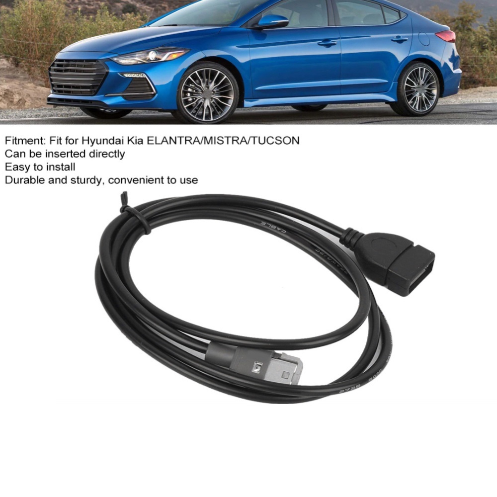 Dây Cáp Chuyển Đổi USB Cho Đầu CD Ôtô Kia / Hyundai Tucson