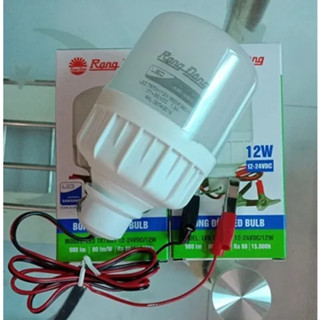  Bóng đèn LED kẹp bình ắc quy 12V - 24V DC 7W   9W   12W   30W Rạng Đông 