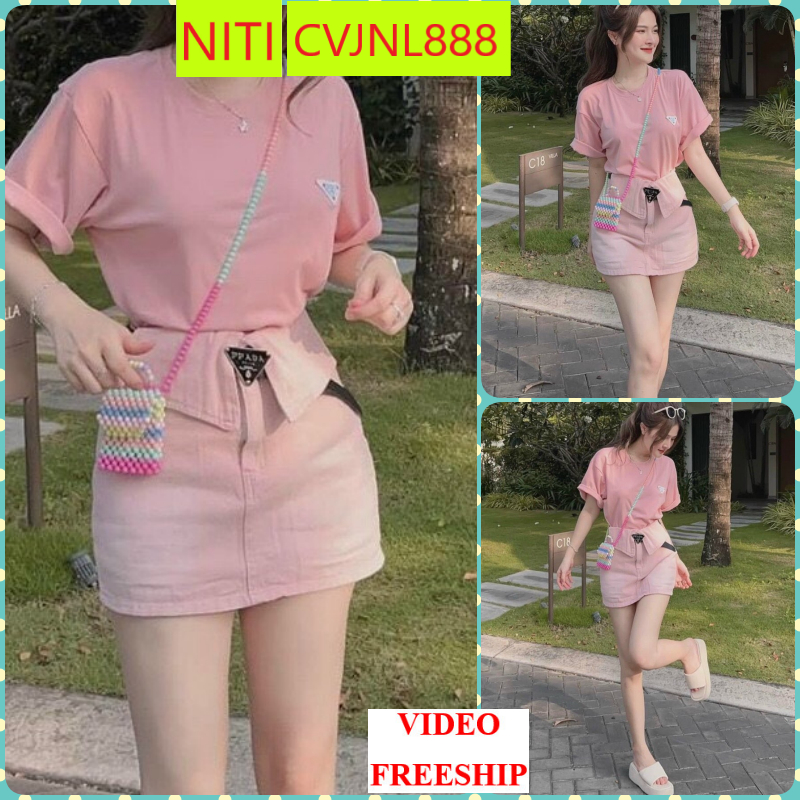 [CVJNL888]CHÂN VÁY JEANS NỮ LƯNG CAO LƯNG BẺ GẬP MÀU HỒNG LAI CUỐN KÈM LÓT SIÊU CÁ TÍNH XỊN SÒ