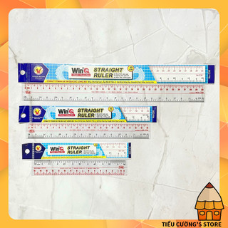 Thước Kẻ Thẳng Dẻo WinQ 📐📏15cm - 20cm - 30cm dụng cụ học tập và làm việc thiết yếu dễ sử dụng