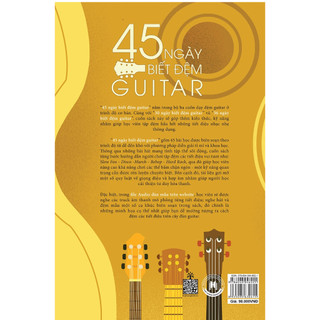 Sách 45 Ngày biết đệm Guitar  - HHB