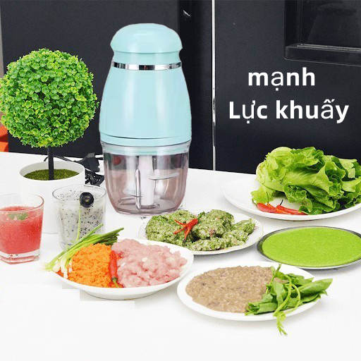 Máy Xay Đa Năng 3 Lưỡi Cối Cho Bé Ăn Dặm, Máy Xay Cho Bé Ăn Dặm