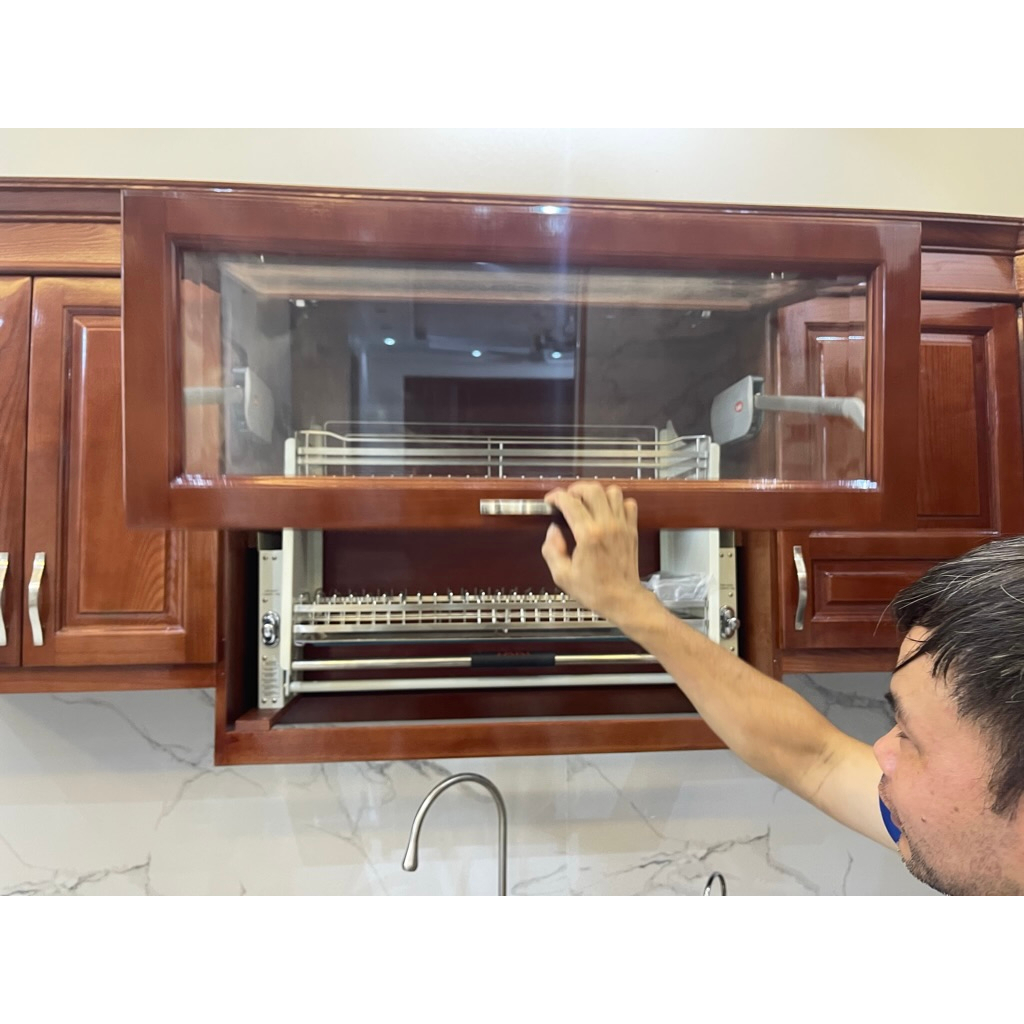 TAY NÂNG CÁNH TỦ BẾP CAO CẤP GIỐNG BLUM HÀNG CHÍNH HÃNG - BẢO HÀNH 5 NĂM