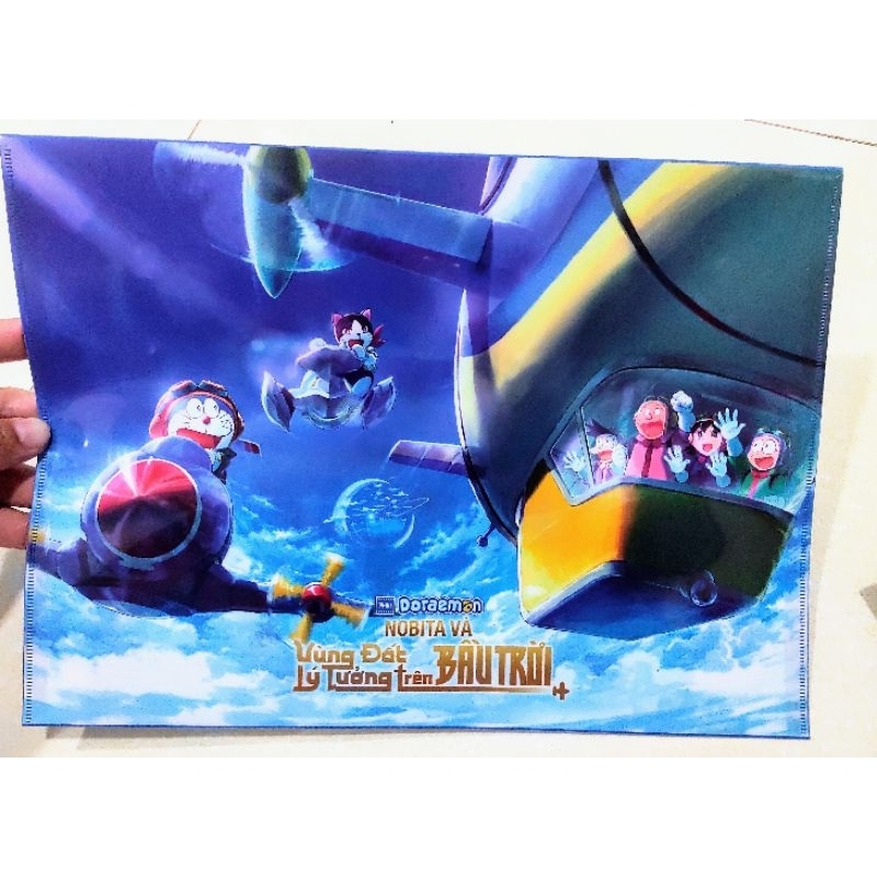 Clear File Doraemon Film 2023 quà tặng tại các Rạp