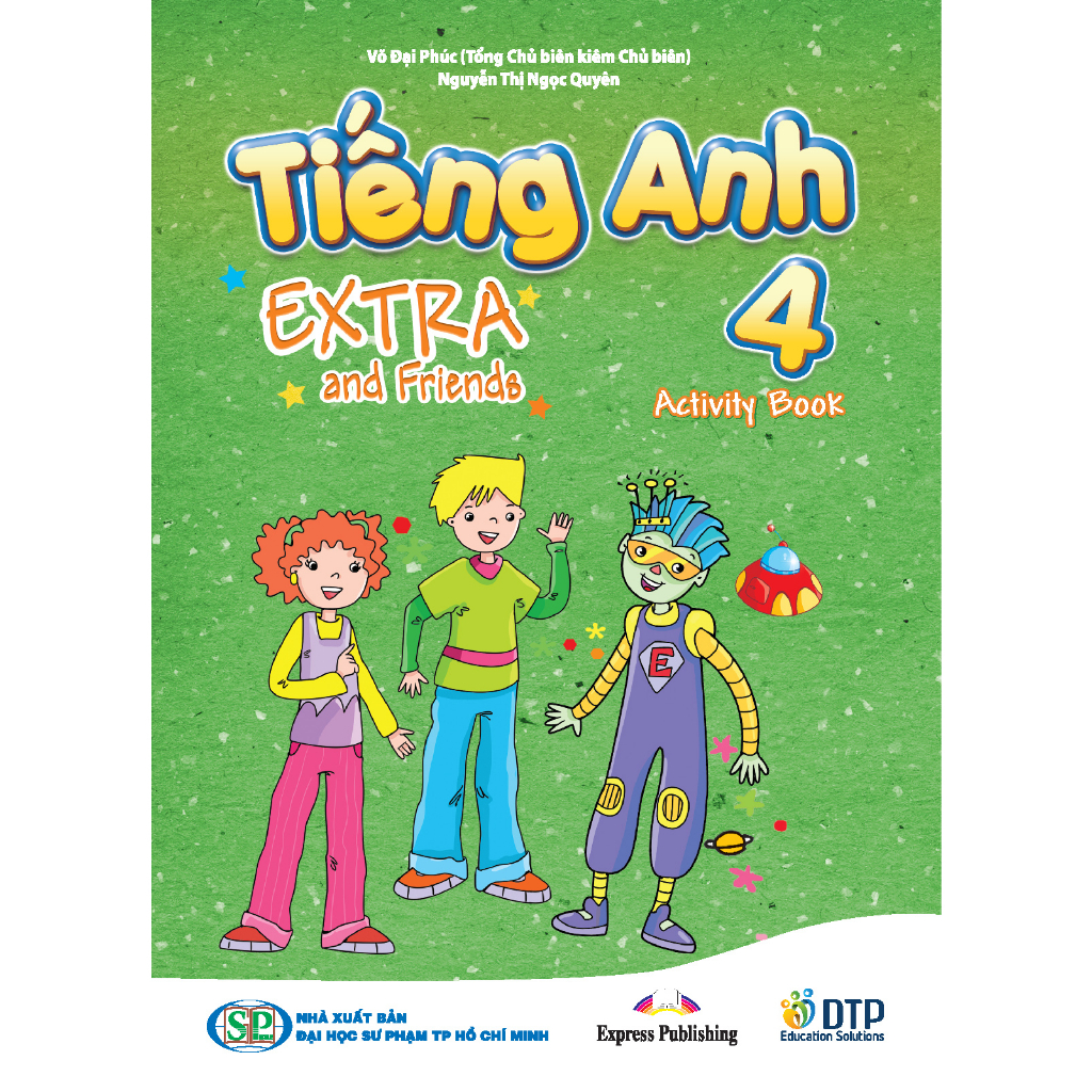 Sách - DTPbooks - Tiếng Anh 4 Extra and Friends - Activity Book
