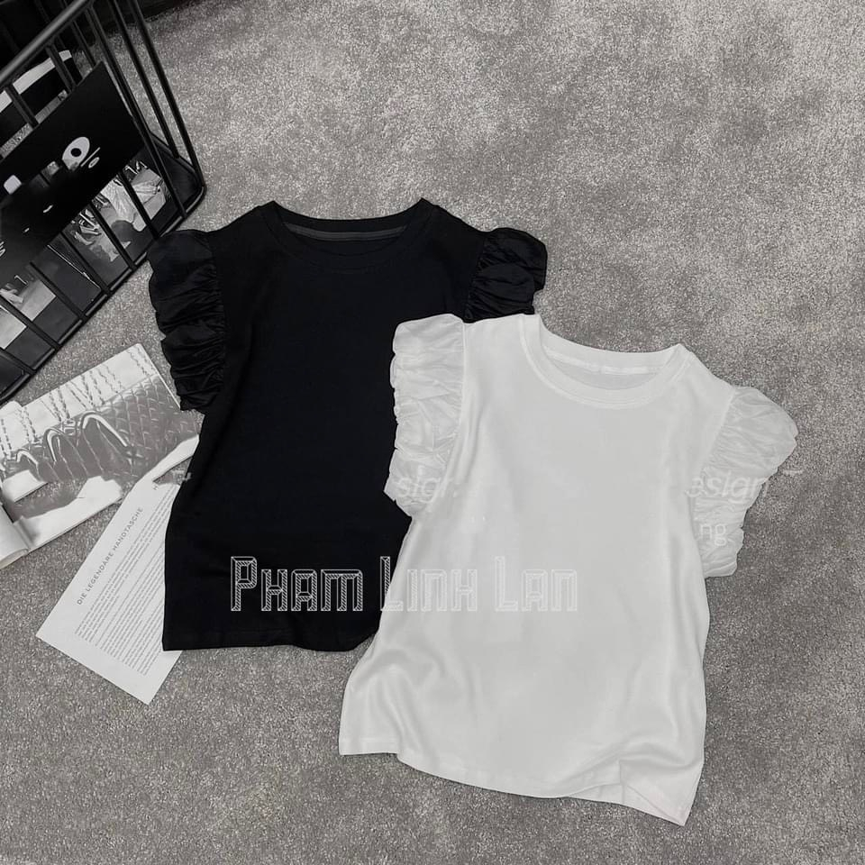 Áo Phông Áo Thun Nữ Áo Kiểu Nữ Tay Bèo Cotton Freesize Bigsize 38-70kg mẫu BALOTRONTAYBEO. TP107