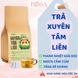 Trà xuyên tâm liên tăng cường hệ miễn dịch đường hô hấp giảm cảm cúm giảm ho viêm họng tăng sức đề kháng tốt cho cơ thể