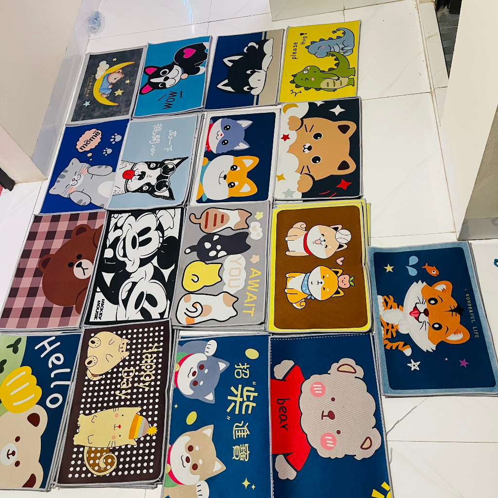 Thảm lau chân bali siêu Hót hàng nhập size 40x60cm