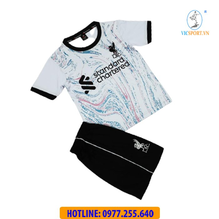 Áo Bóng Đá Trẻ Em, Áo Đá Banh Cho Bé CLB Liver 2022 - 2024 Thun Lạnh Đủ Màu HP -Vicsport