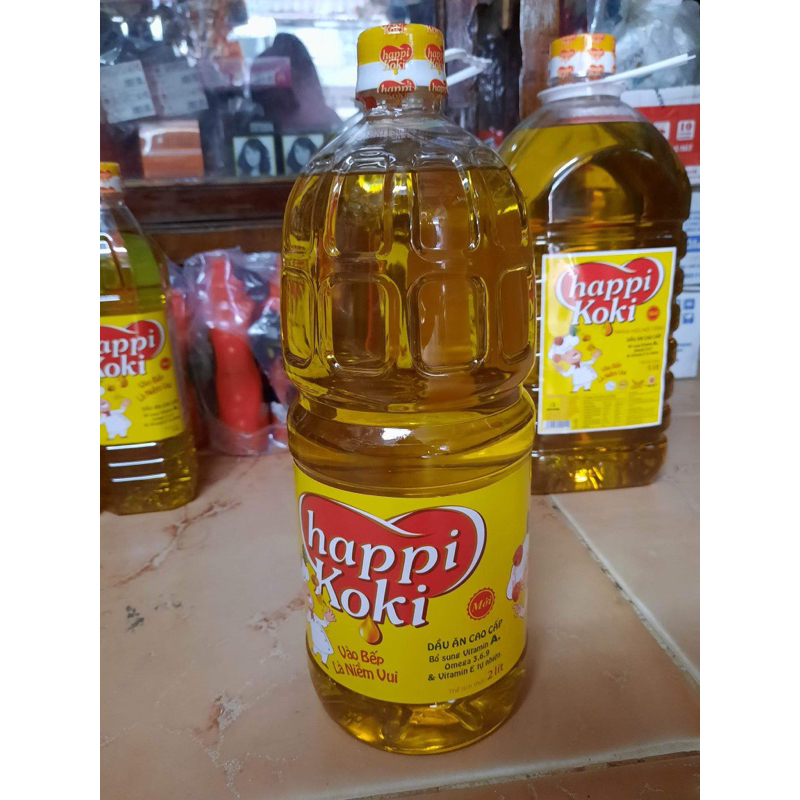 Dầu ăn HAPPY can 2L