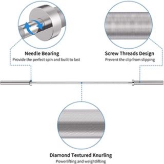Thanh đòn tạ đòn gánh tạ Olympic 2m2 phi 50 hàng cao cấp