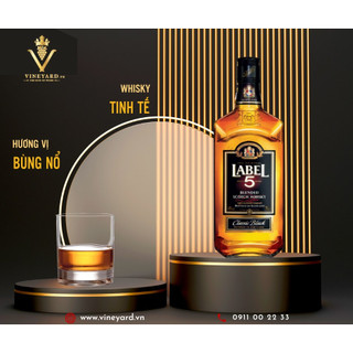 Label 5 Classic Black- 0.70L
