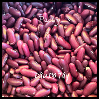Đậu đỏ tây/ đậu thận đỏ đà lạt hữu cơ gói 1kg