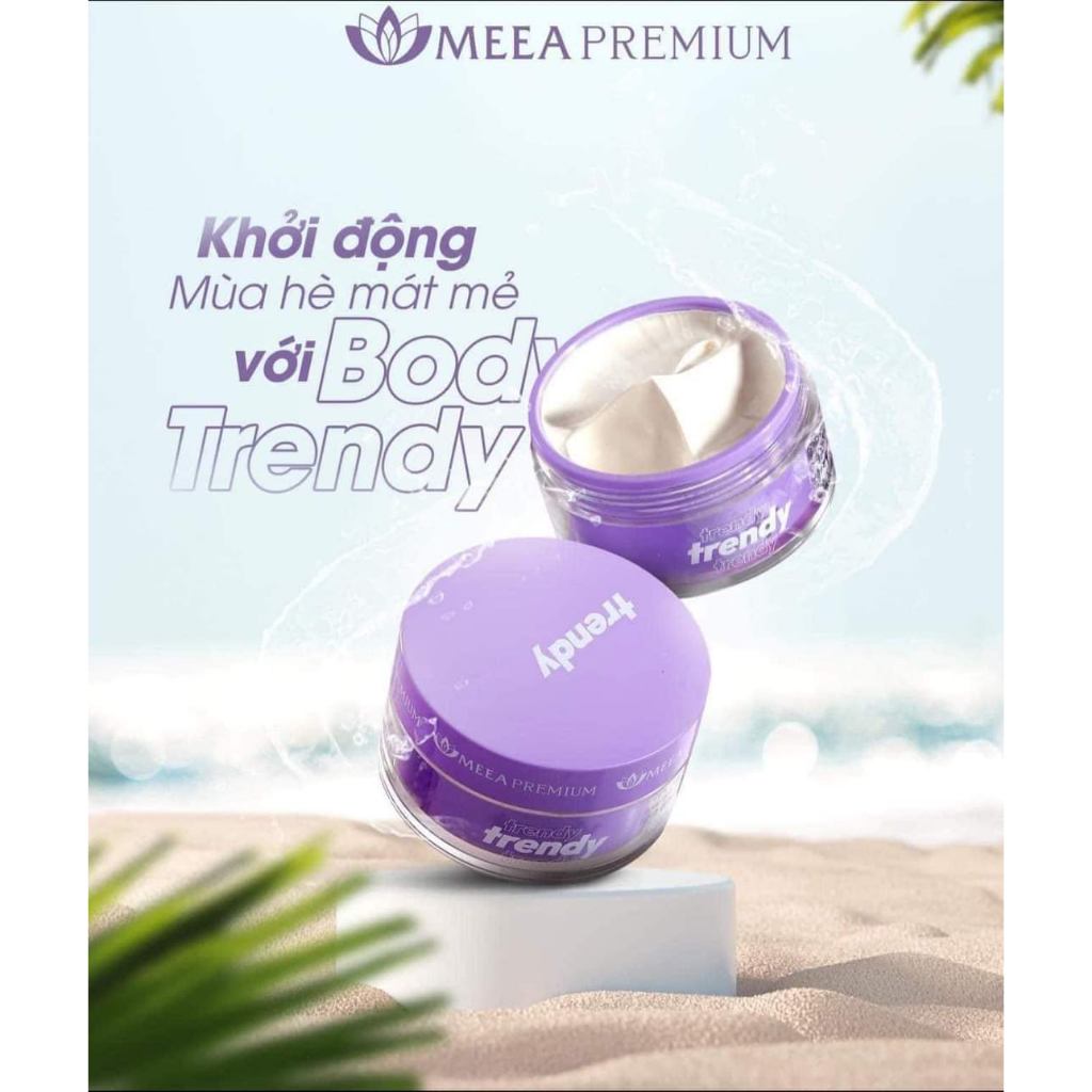 🍭 Sỉ 150k Kem Body Trendy Meea Tặng Ủ Trắng