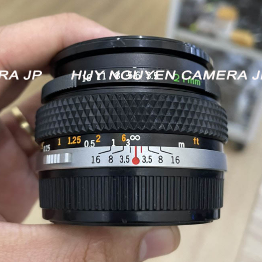 ỐNG KÍNH OLYMPUS 21 F3.5 ZUIKO AUTO-W ĐẸP