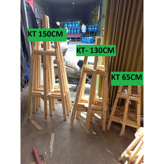 Giá vẽ tranh gỗ thông, kích thước 130cmx55cm -🙏decor home an🙏