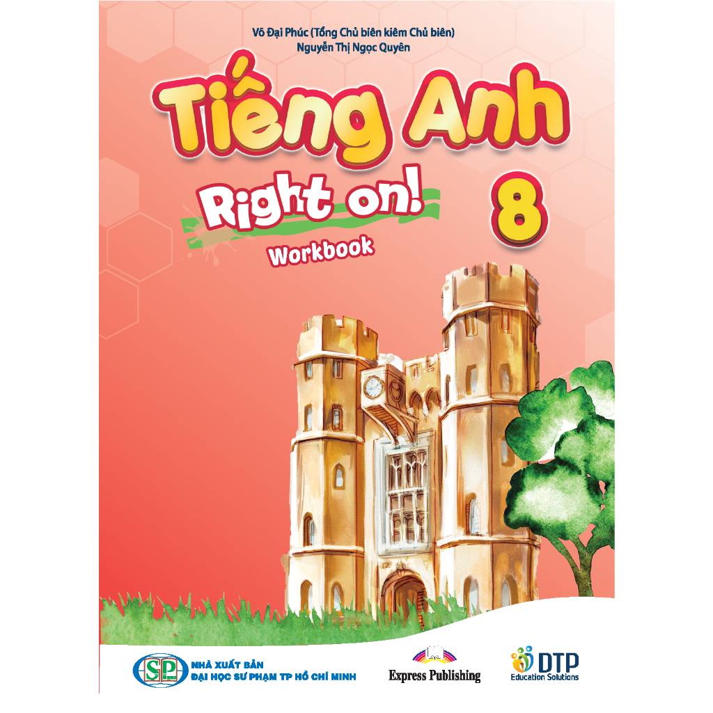Sách - DTPbooks - Tiếng Anh 8 Right On! Workbook