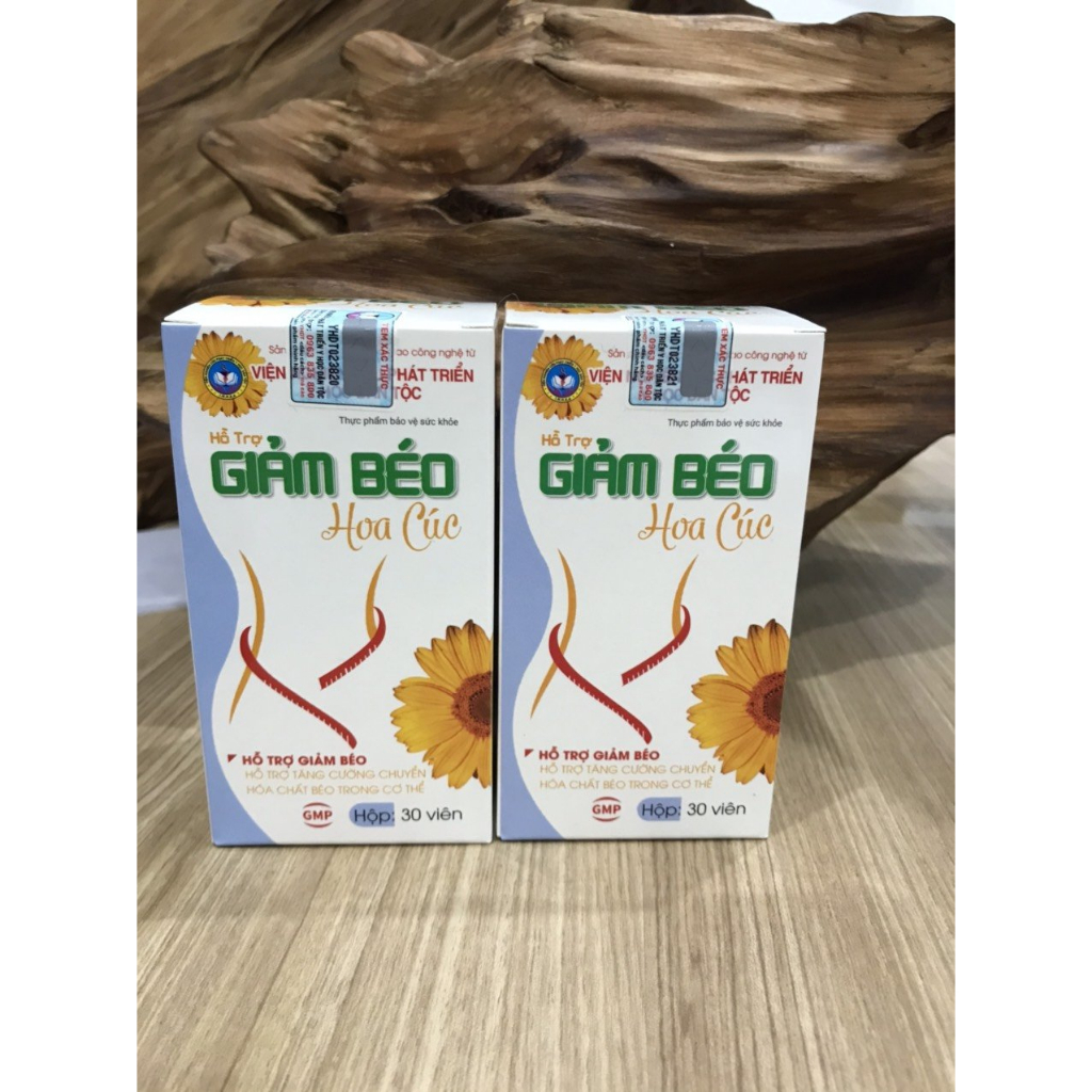 Giảm béo Hoa Cúc mất vỏ giảm giá 70% - 20 viên - giảm 5-7kg